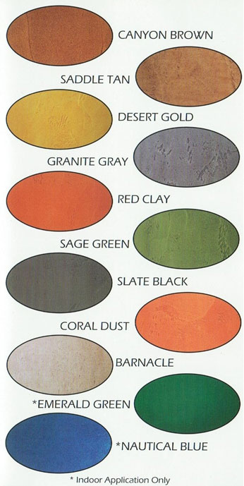 waters shades stains color chart